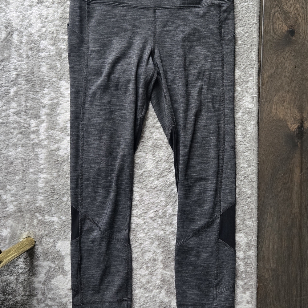 Size 6 Lululemon Gray Athletic Leggings